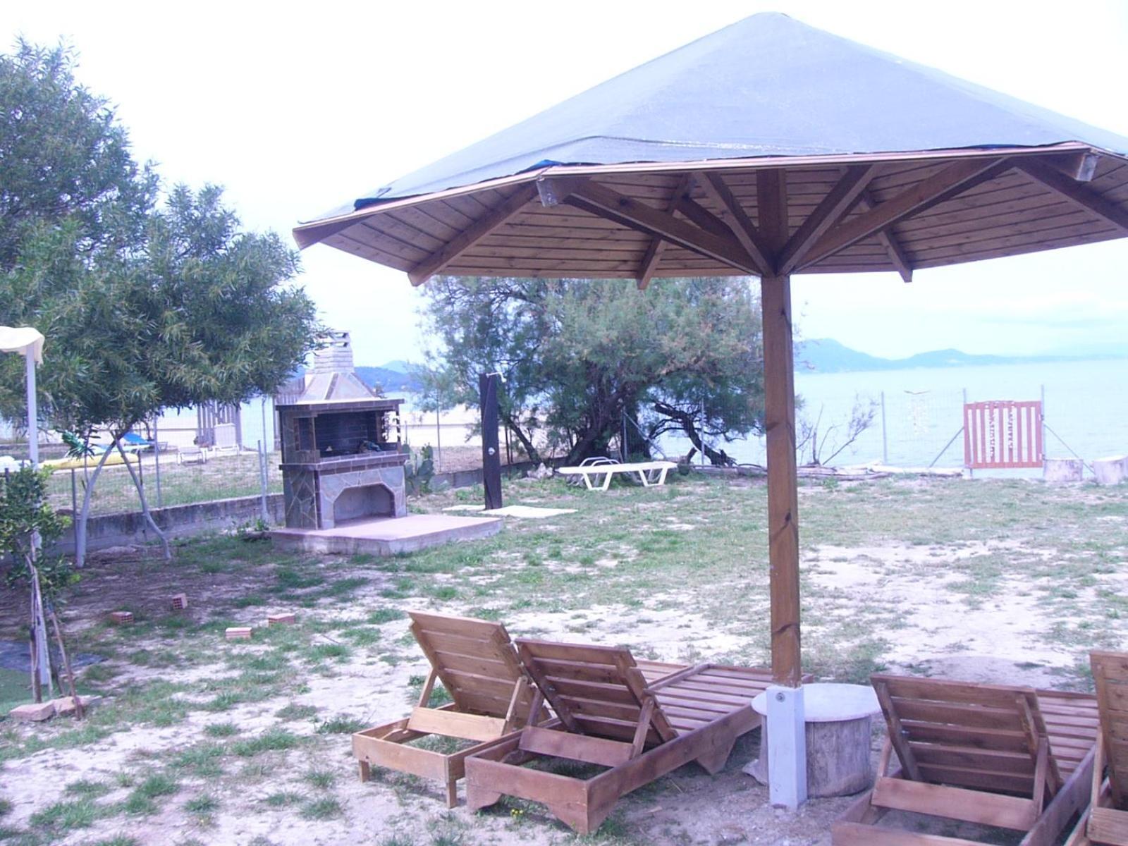 Vasilikis Sea House Villa เลฟคิมมี ภายนอก รูปภาพ